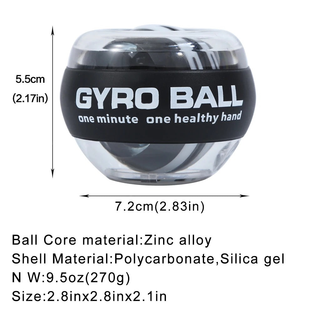 Lumozi GripForce Wrist Gyro Ball