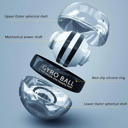 Lumozi GripForce Wrist Gyro Ball