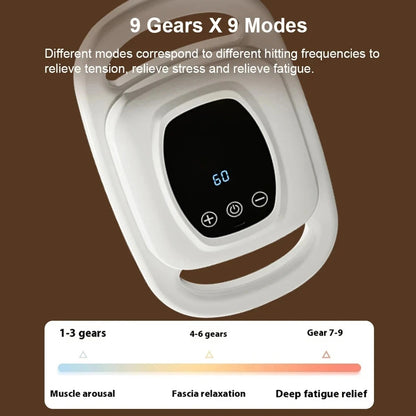 Lumozi 6-Head Massage Gun – Deep Tissue Muscle Relief for Full Body