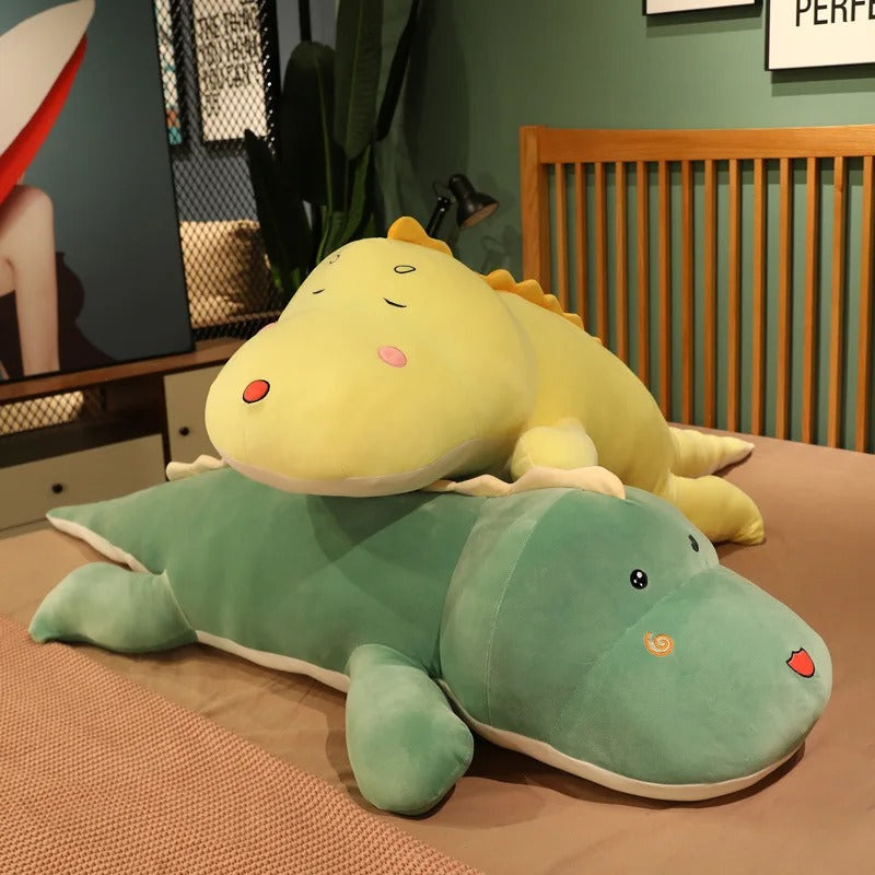 Long Dinosaur Hugging Pillow