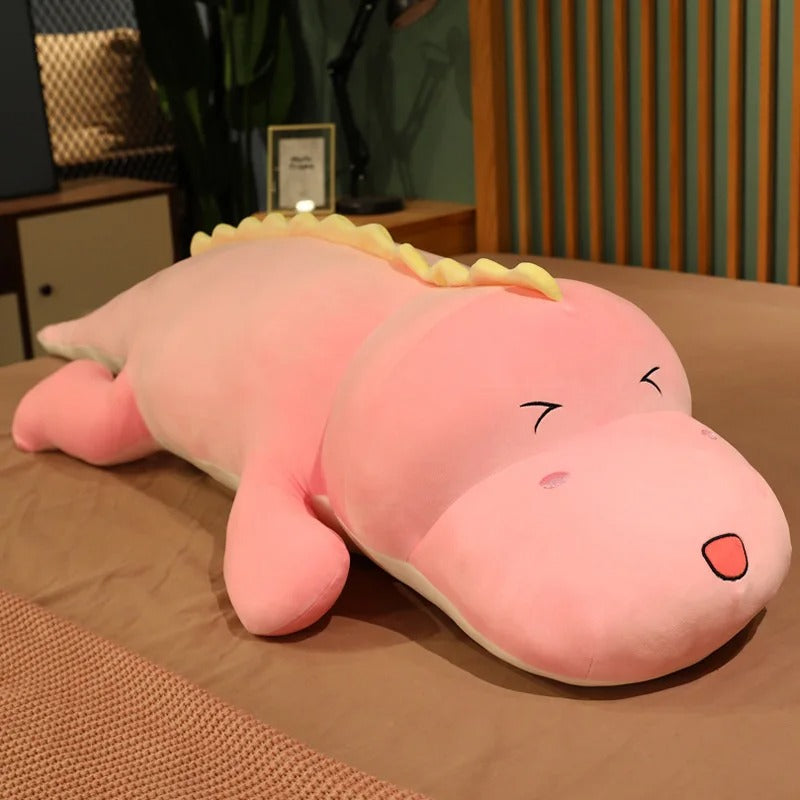Long Dinosaur Hugging Pillow