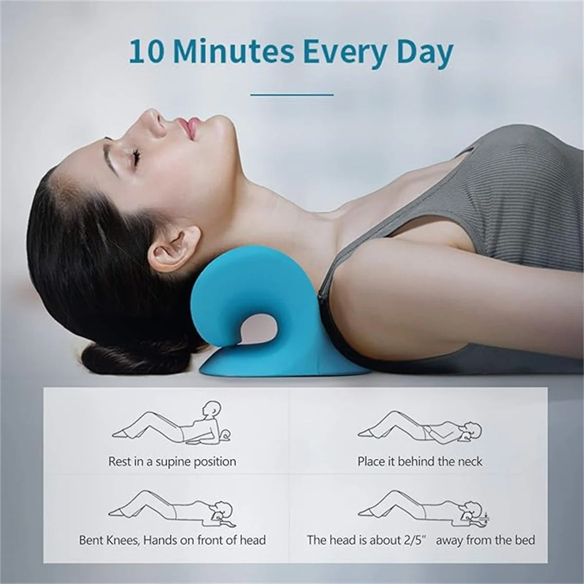 Lumozi C-Shape Cervical Neck Relaxer